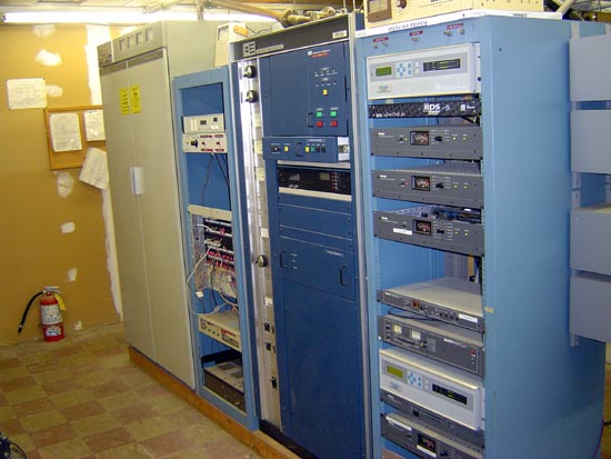 Transmitter room