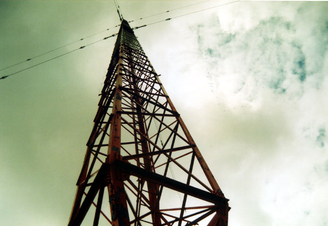 WGY transmitting tower, Schenectady, NY