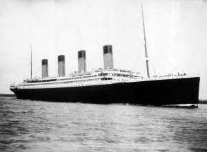 RMS Titanic, April 10, 1912