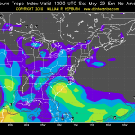 Tropospheric Ducting prediction map