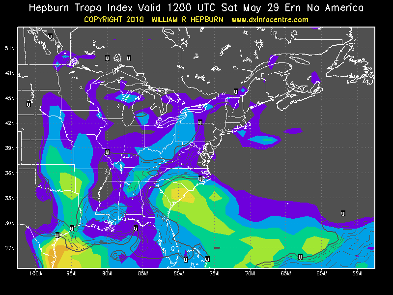 Eskip, tropospheric ducting and other VHF propagation phenomena
