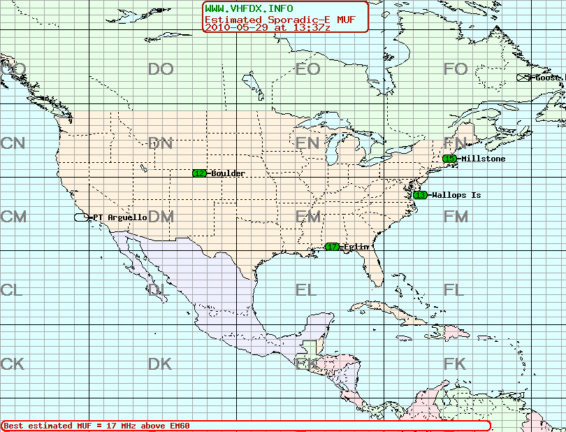 Ionospheric Map
