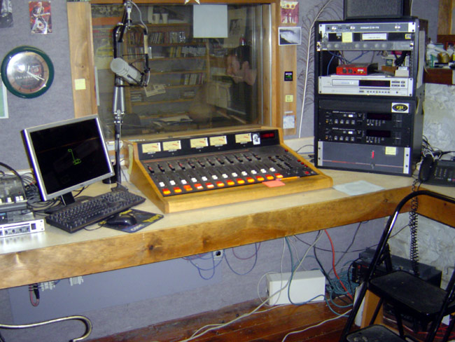 The old WKZE studio