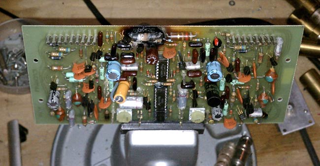 Crown D75 audio board burned open resistor