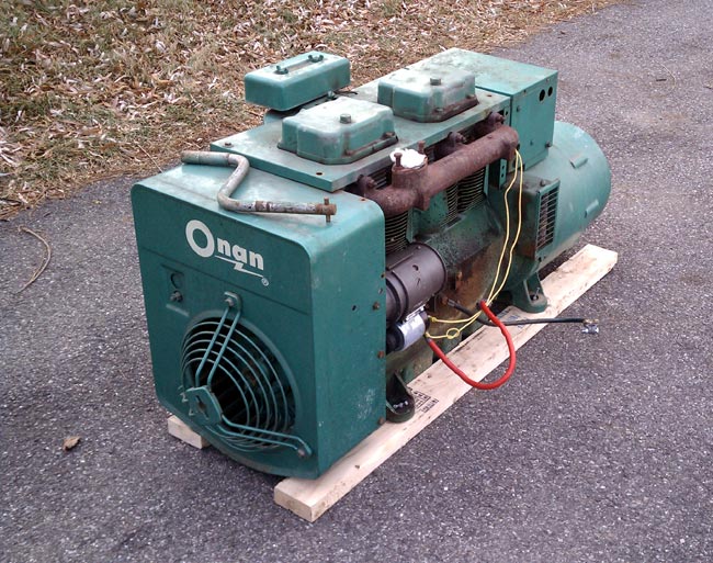 Onan 12JC 4R air cooled generator
