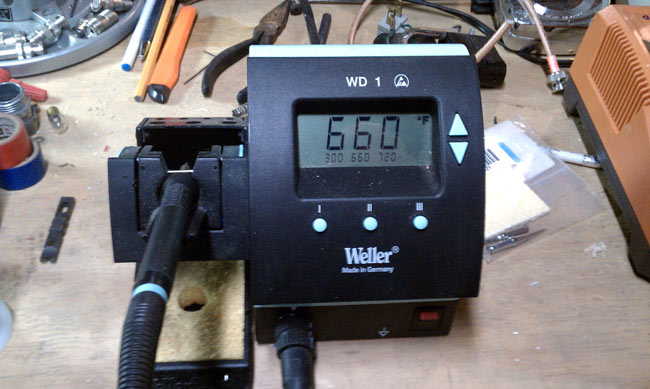 Weller WD1 temperature controlled soldering station