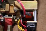 The burned contactor fingers