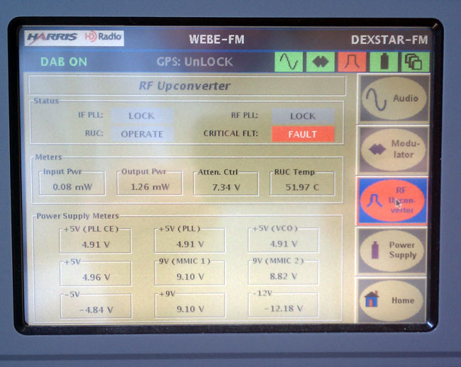 Deathstar HD radio exciter Engineering Radio