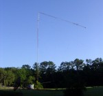 WDVH, 980 Gainesville, FL. Top of tower coming down
