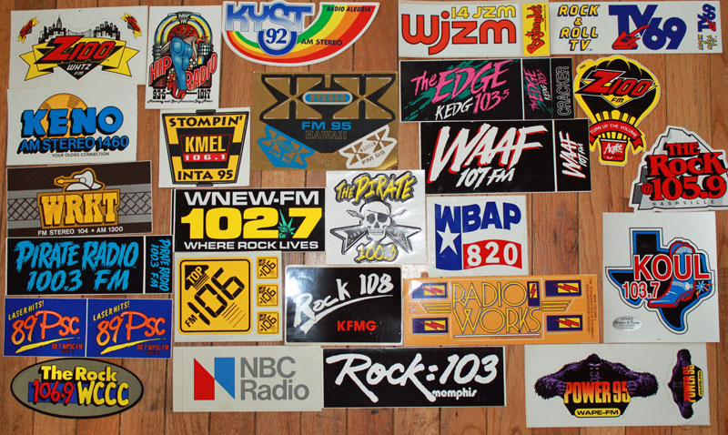 WFMU Bumper Sticker 90s Vintage Legendary 