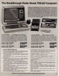 Radio Shack catalog, TRS-80