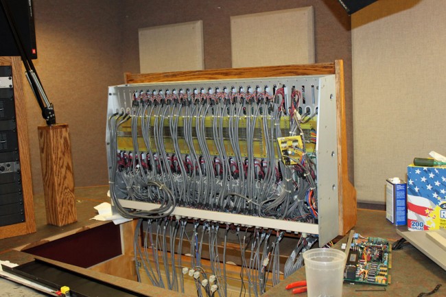 Pacific Recorders BMX III console, draining/drying