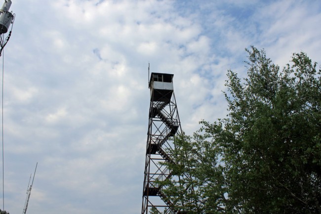 Clove Mountain fire tower, Clove Mountain, NY