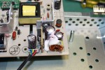 LCD monitor bulging capacitors