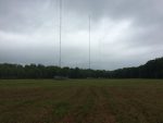 WGHQ 3 tower directional antenna array, Port Ewen, NY