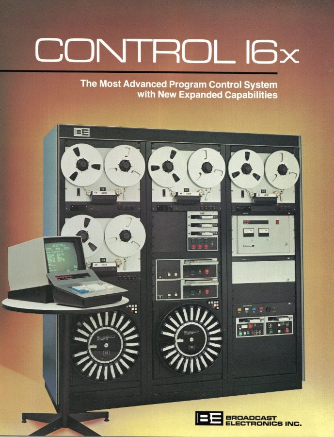 Broadcast Electronics Control 16 radio automation system