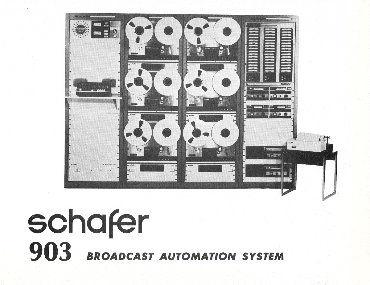 Schaffer 901 radio automation system